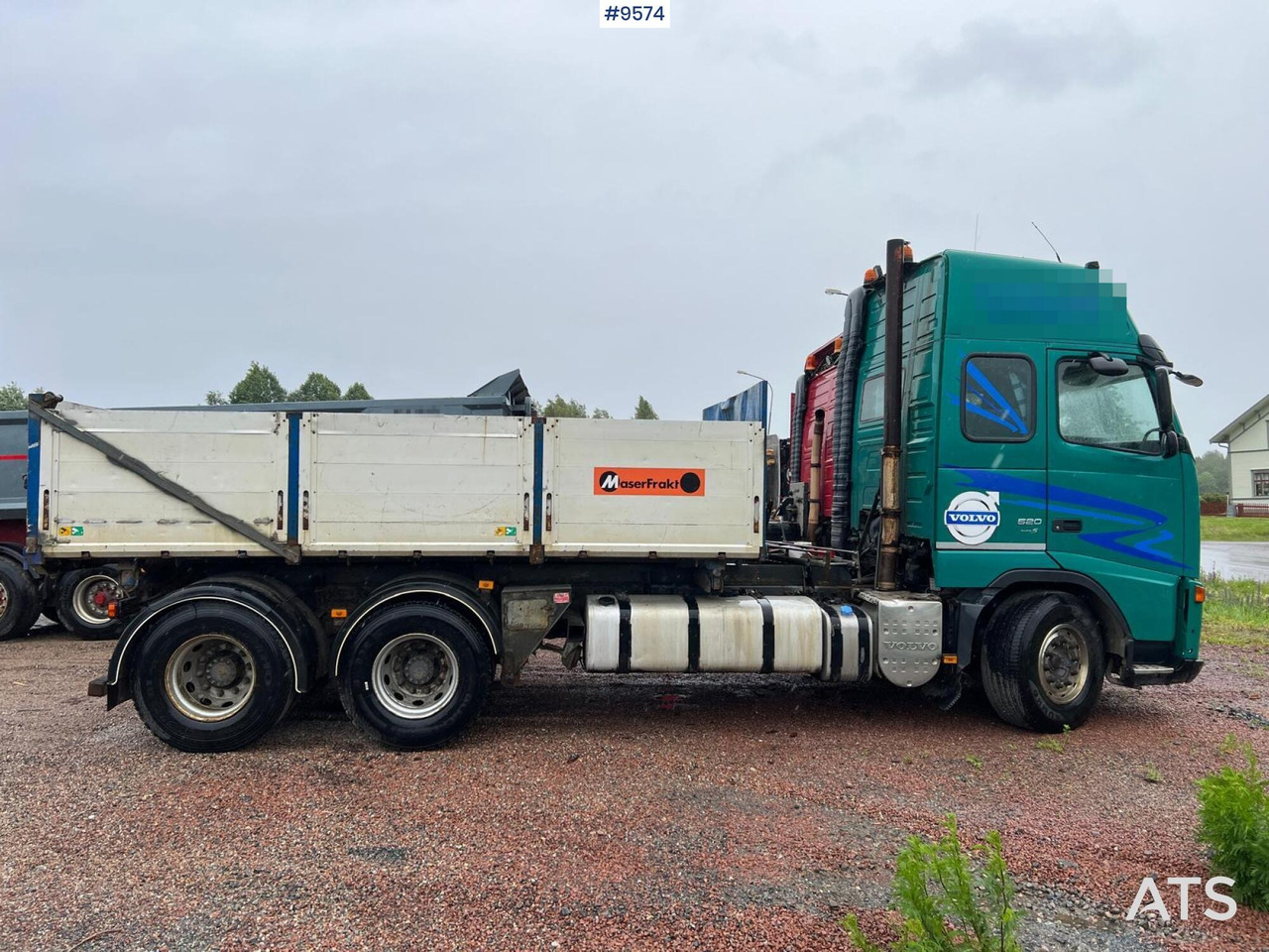 Dropside/ Flatbed truck Volvo FH 520 6X4 Quick lock with flatbed: picture 10 Dropside/ Flatbed truck Volvo FH 520 6X4 Quick lock with flatbed: picture 10