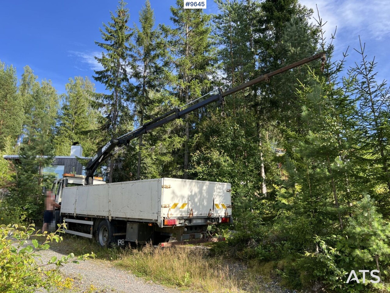 Volvo FL 614 4X2 Crane truck Repair object (VIDEO) - Dropside/ Flatbed truck, Crane truck: picture 5 Volvo FL 614 4X2 Crane truck Repair object (VIDEO) - Dropside/ Flatbed truck, Crane truck: picture 5