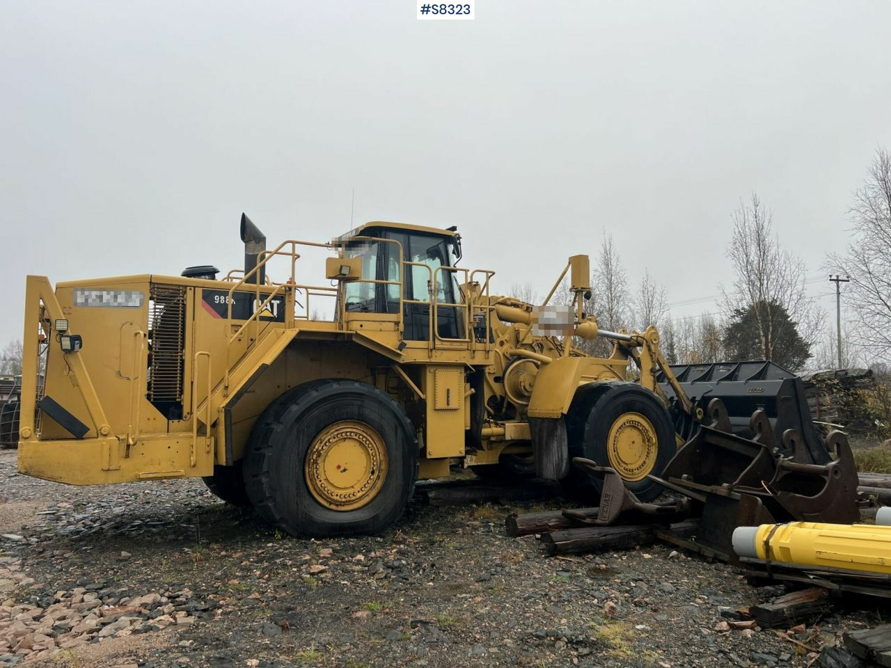 Wheel loader Wheel loader, CAT 988H with bucket: picture 9