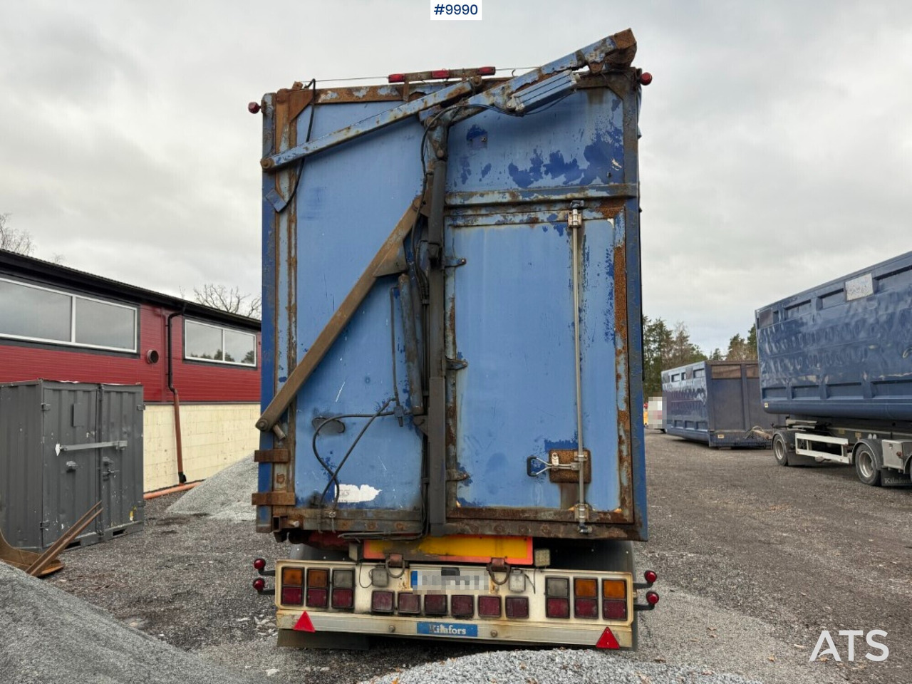 Wood chip trailer Kilafors TNRBM3CFTS-45-1 - Tipper semi-trailer: picture 4 Wood chip trailer Kilafors TNRBM3CFTS-45-1 - Tipper semi-trailer: picture 4