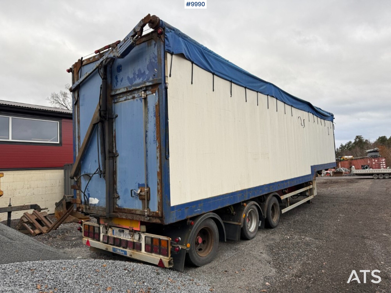 Wood chip trailer Kilafors TNRBM3CFTS-45-1 - Tipper semi-trailer: picture 3 Wood chip trailer Kilafors TNRBM3CFTS-45-1 - Tipper semi-trailer: picture 3