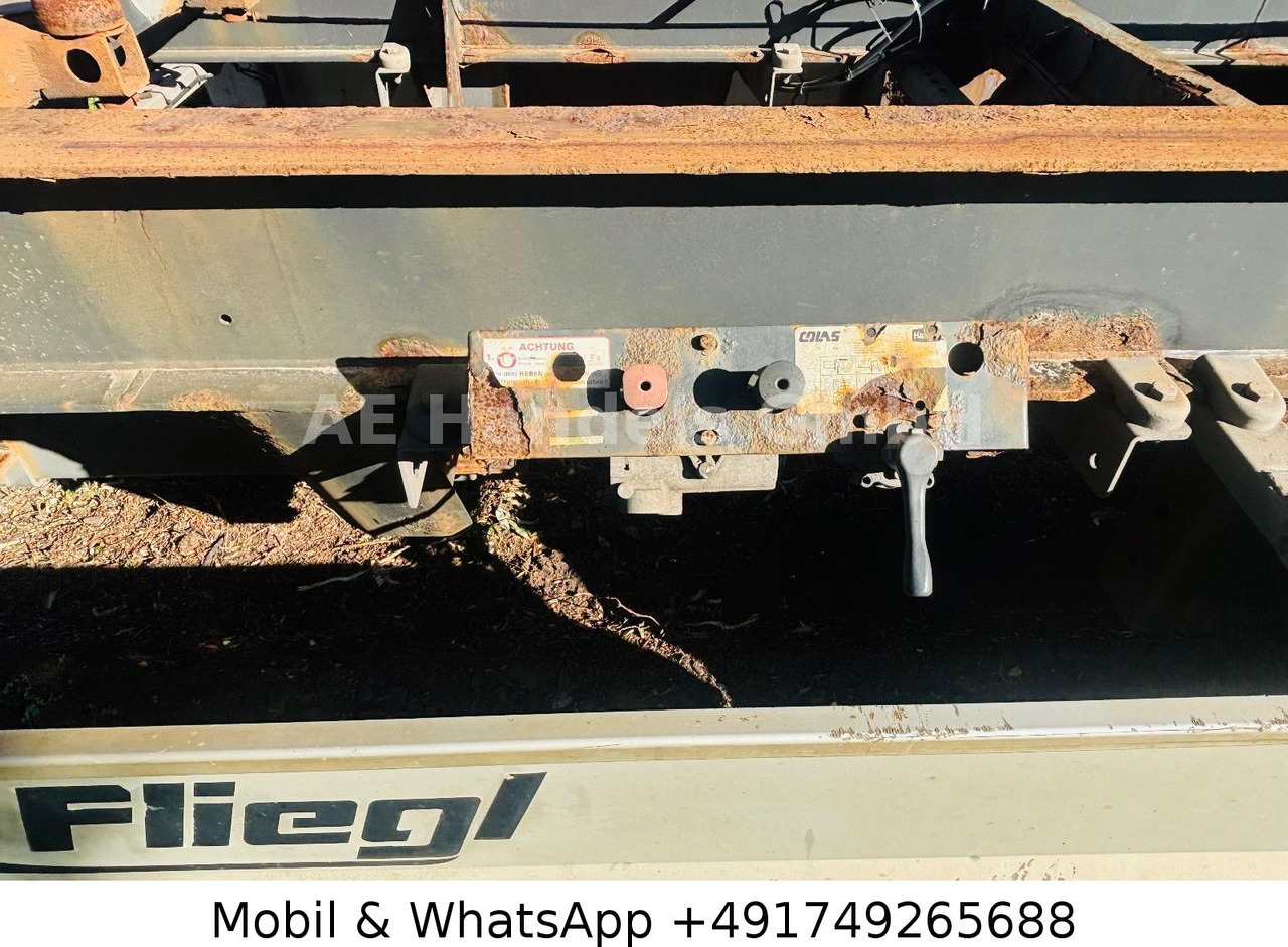 Container transporter/ Swap body trailer Fliegl TWP 180 Tandem Tiefgekoppelt *BWP/Scheibenbremse: picture 13 Container transporter/ Swap body trailer Fliegl TWP 180 Tandem Tiefgekoppelt *BWP/Scheibenbremse: picture 13