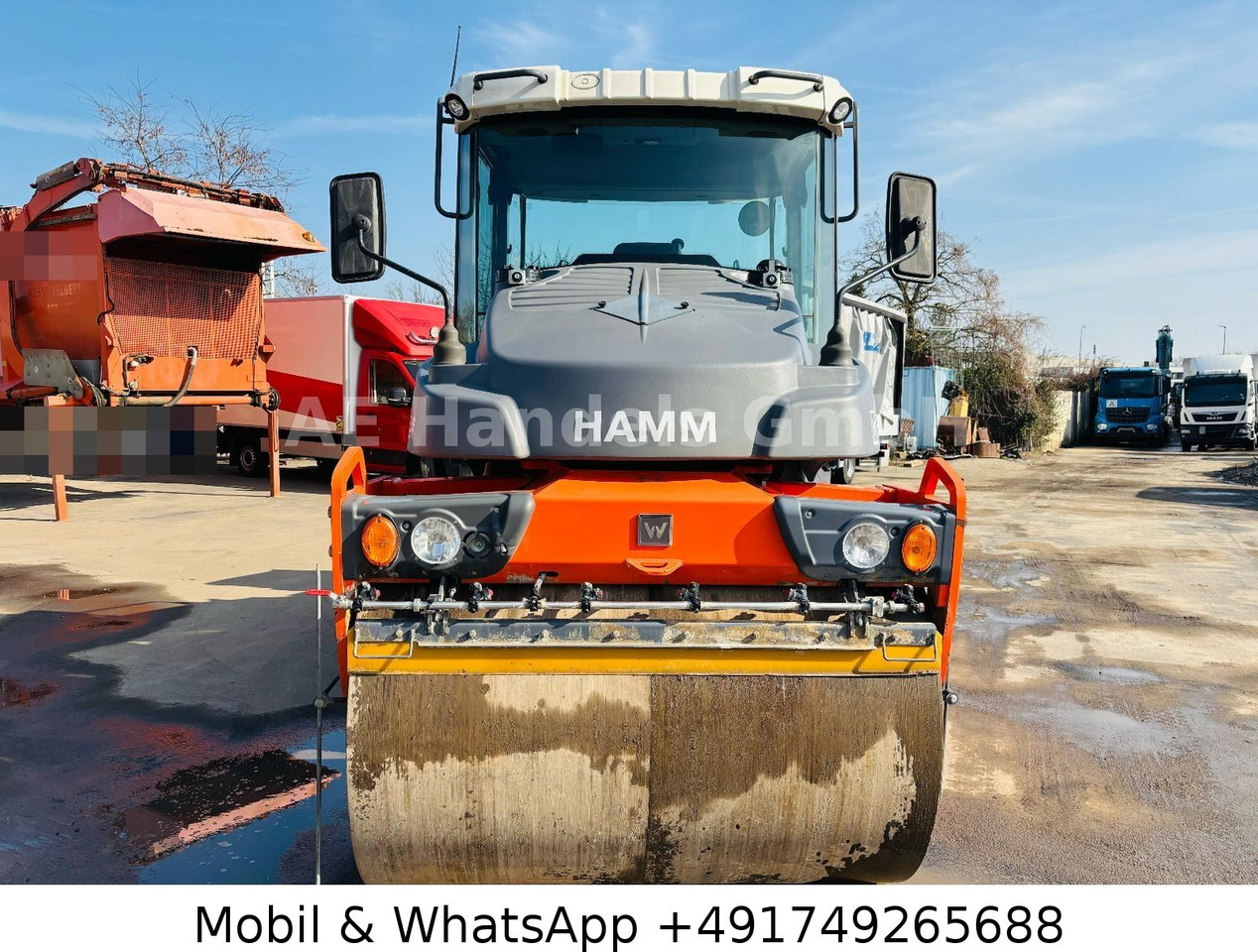 Hamm DV+ 90i VO-S Tandemwalze *Streuer/Schneider - Road roller: picture 4 Hamm DV+ 90i VO-S Tandemwalze *Streuer/Schneider - Road roller: picture 4