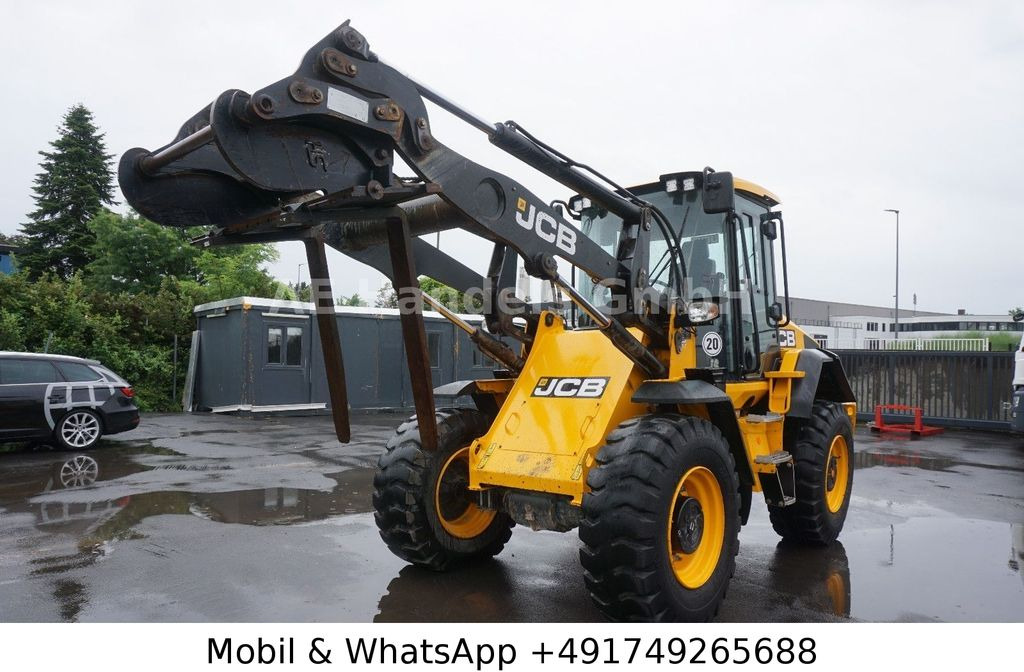 JCB 417 HT T4F *Schaufel/Gabel/Schnellwechsler/Klima - Wheel loader: picture 1 JCB 417 HT T4F *Schaufel/Gabel/Schnellwechsler/Klima - Wheel loader: picture 1