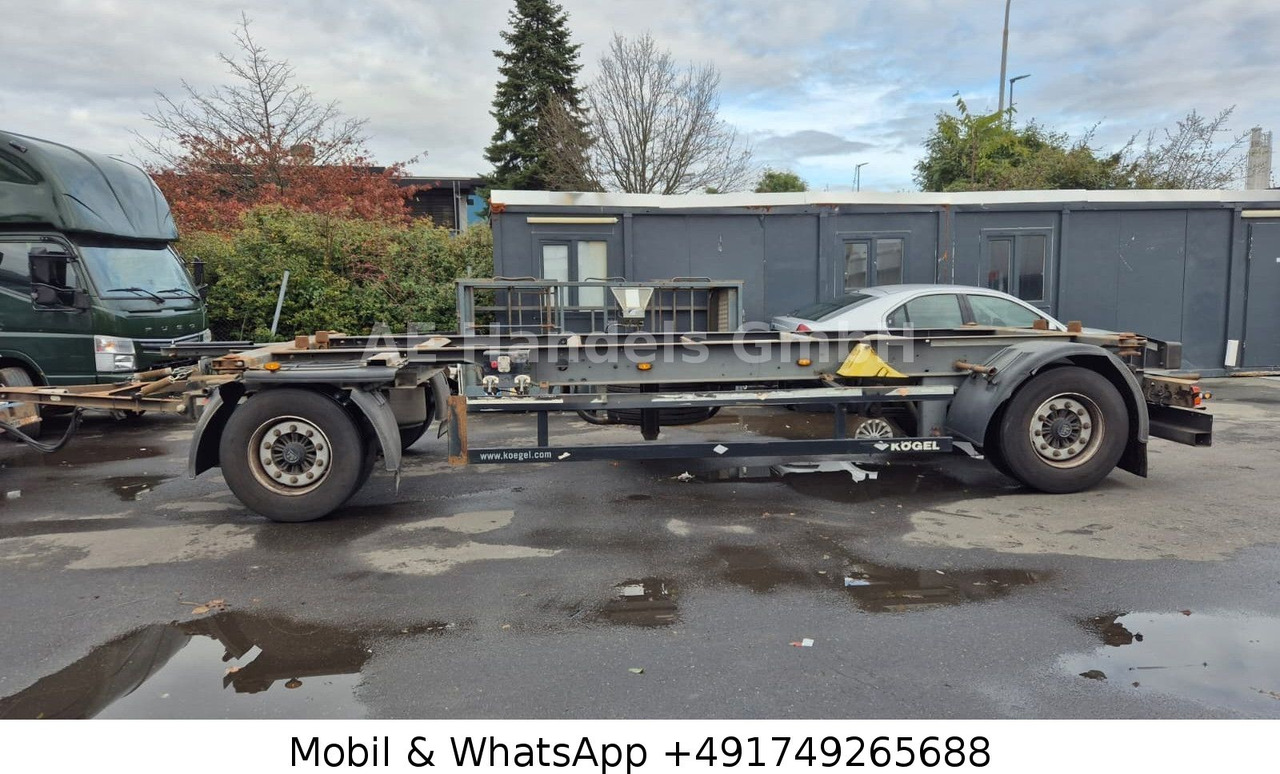 Kögel AW 18 BDF Drehschemel *Scheibenbremsen/Vollluft - Container transporter/ Swap body trailer: picture 5 Kögel AW 18 BDF Drehschemel *Scheibenbremsen/Vollluft - Container transporter/ Swap body trailer: picture 5