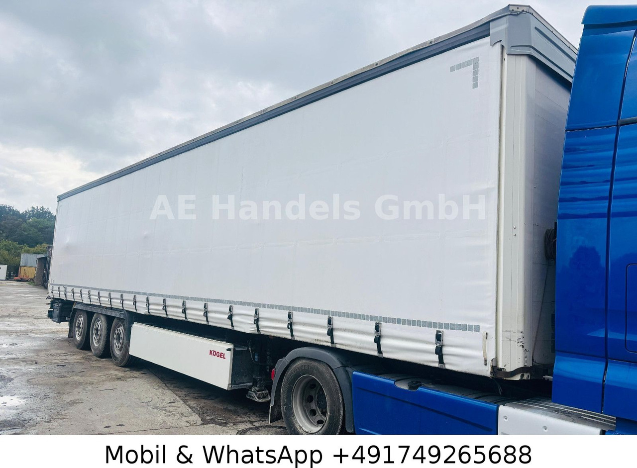 Kögel SN 24-1*Alcoa/Edscha/Tautliner/Liftachse/AirPipe - Curtainsider semi-trailer: picture 1 Kögel SN 24-1*Alcoa/Edscha/Tautliner/Liftachse/AirPipe - Curtainsider semi-trailer: picture 1