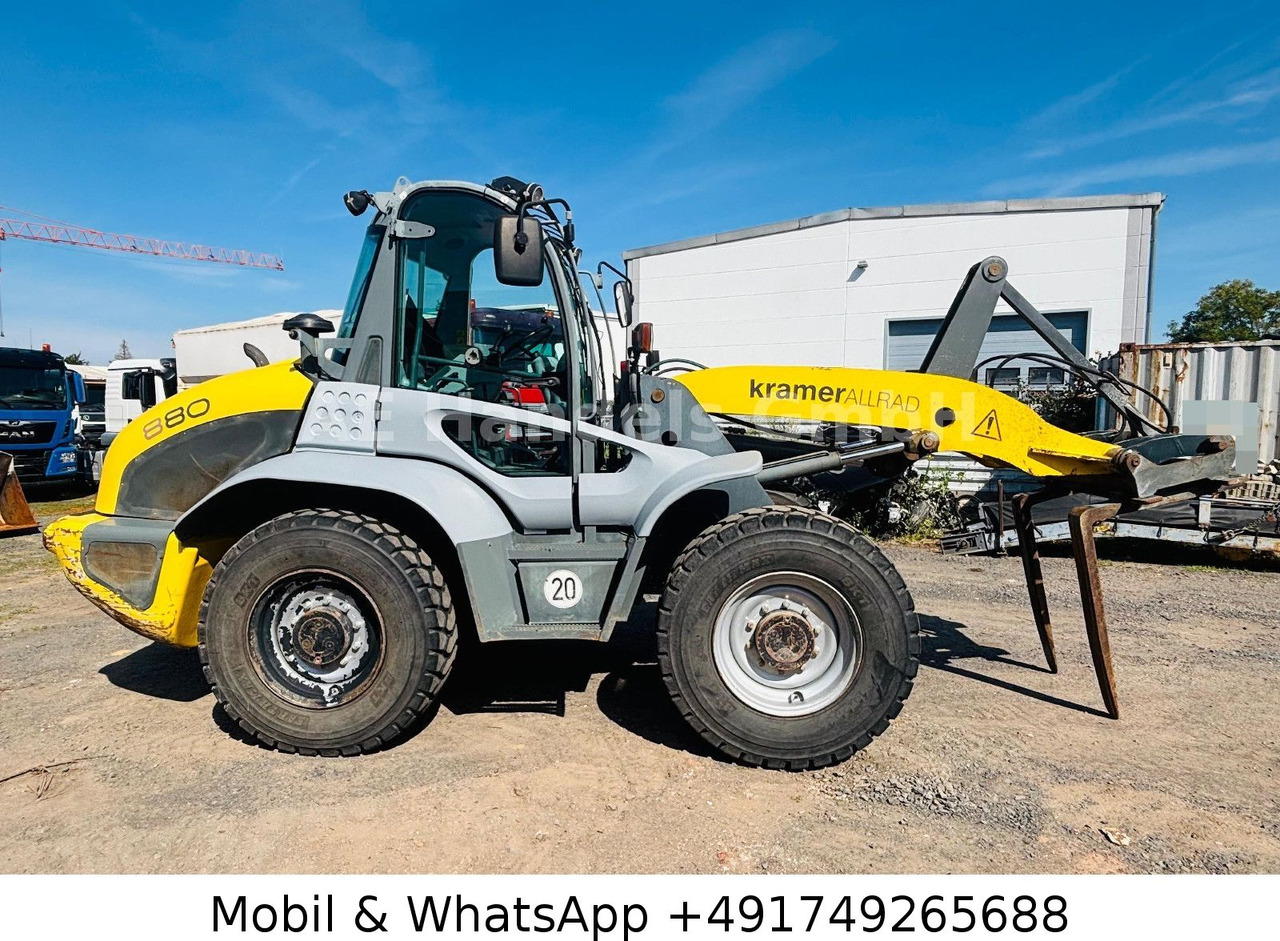 Kramer 880 Allrad *Schnellwechsler/2xSchaufel/1xGabel - Wheel loader: picture 3 Kramer 880 Allrad *Schnellwechsler/2xSchaufel/1xGabel - Wheel loader: picture 3