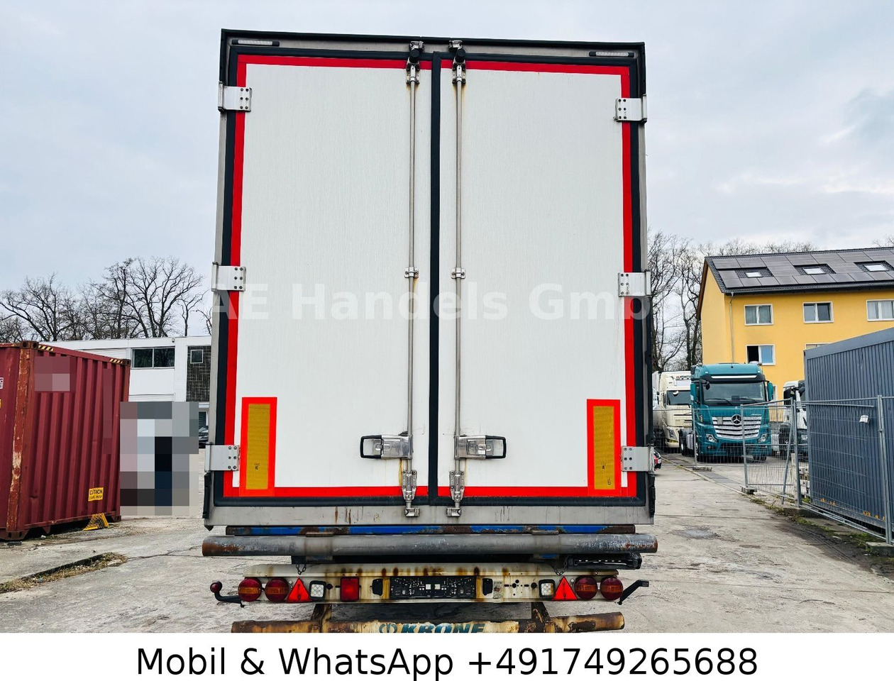 Krone SD *Carrier-Vector-1950/Doppelstock/+-30°/1.Lift - Refrigerator semi-trailer: picture 5 Krone SD *Carrier-Vector-1950/Doppelstock/+-30°/1.Lift - Refrigerator semi-trailer: picture 5