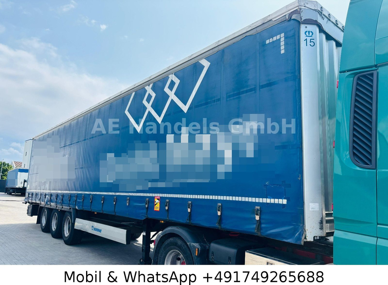 Krone SD *Edscha / Tautliner / 1.Liftachse / CodeXL - Curtainsider semi-trailer: picture 1 Krone SD *Edscha / Tautliner / 1.Liftachse / CodeXL - Curtainsider semi-trailer: picture 1
