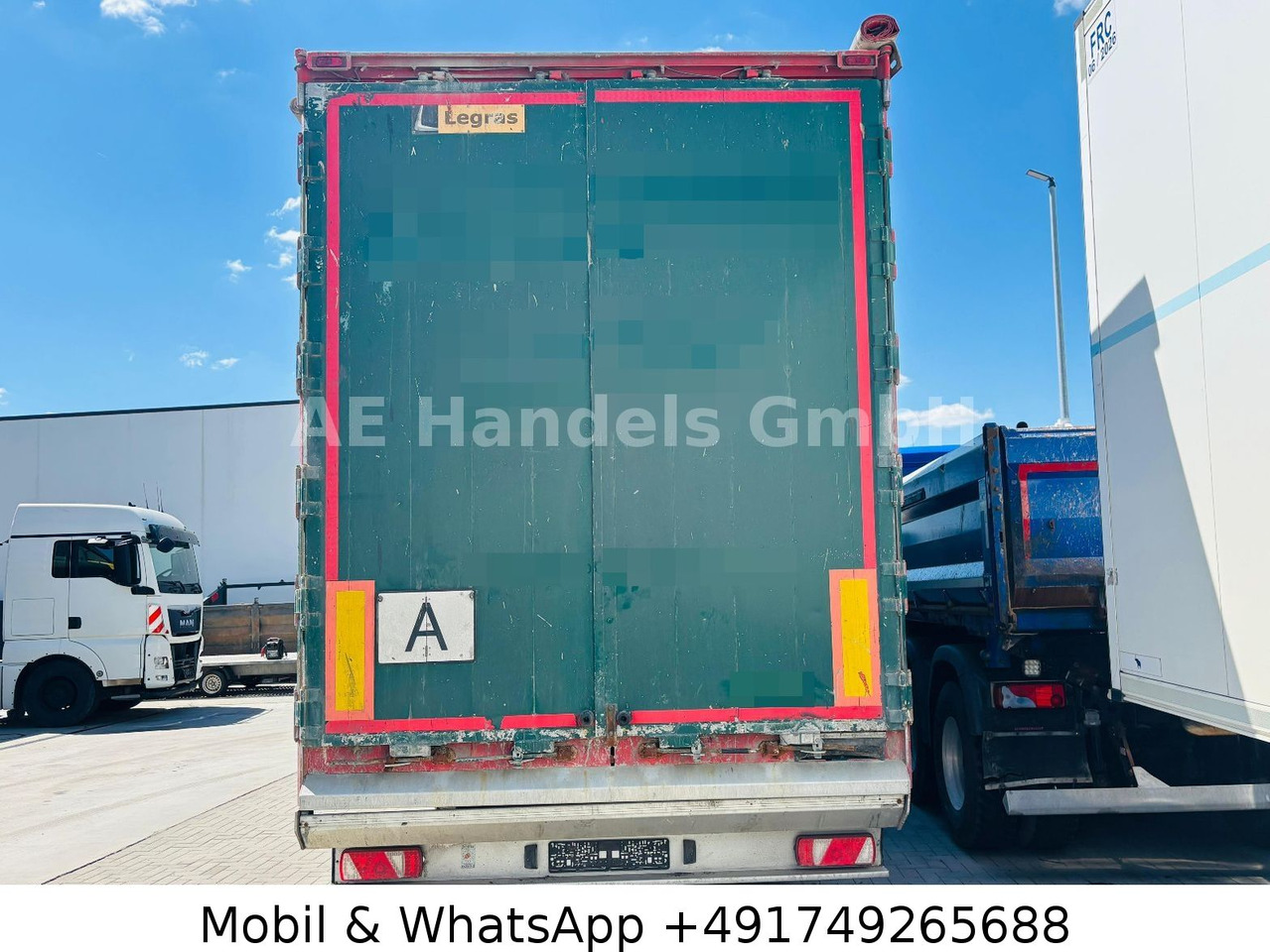 Legras SR3M *86m³/10x21/1.Lift/Rollplane/Fernbedienung - Walking floor semi-trailer: picture 4 Legras SR3M *86m³/10x21/1.Lift/Rollplane/Fernbedienung - Walking floor semi-trailer: picture 4