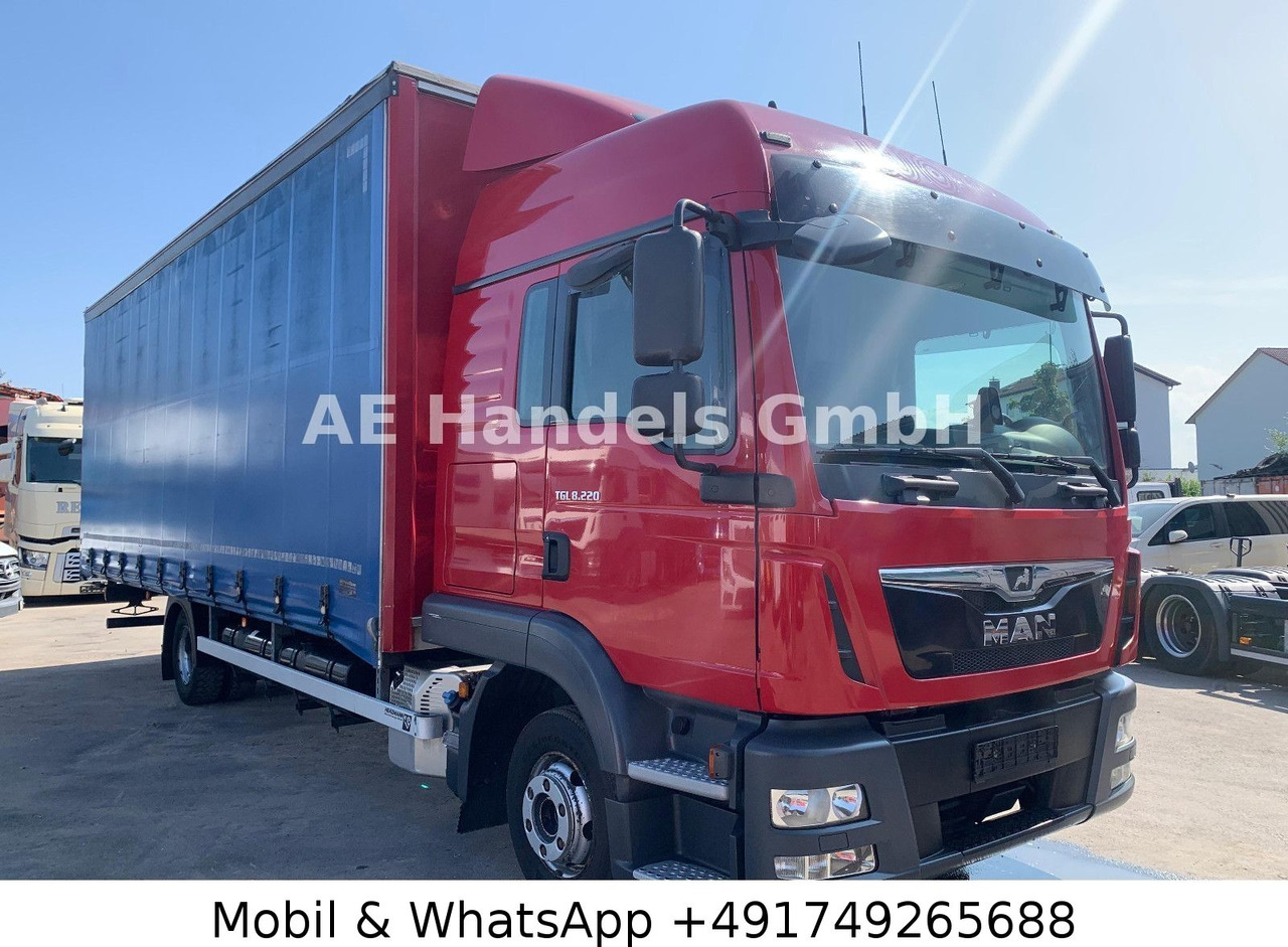 MAN TGL 8.220 L BL P+P *Tautliner/2xTank/AHK/LDW - Curtain side van: picture 1 MAN TGL 8.220 L BL P+P *Tautliner/2xTank/AHK/LDW - Curtain side van: picture 1