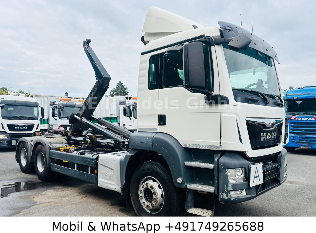 MAN TGS 26.440 BL 6x4 *Retarder/MEILLER-RK-20.65 - Hook lift truck, Crane truck: picture 1 MAN TGS 26.440 BL 6x4 *Retarder/MEILLER-RK-20.65 - Hook lift truck, Crane truck: picture 1