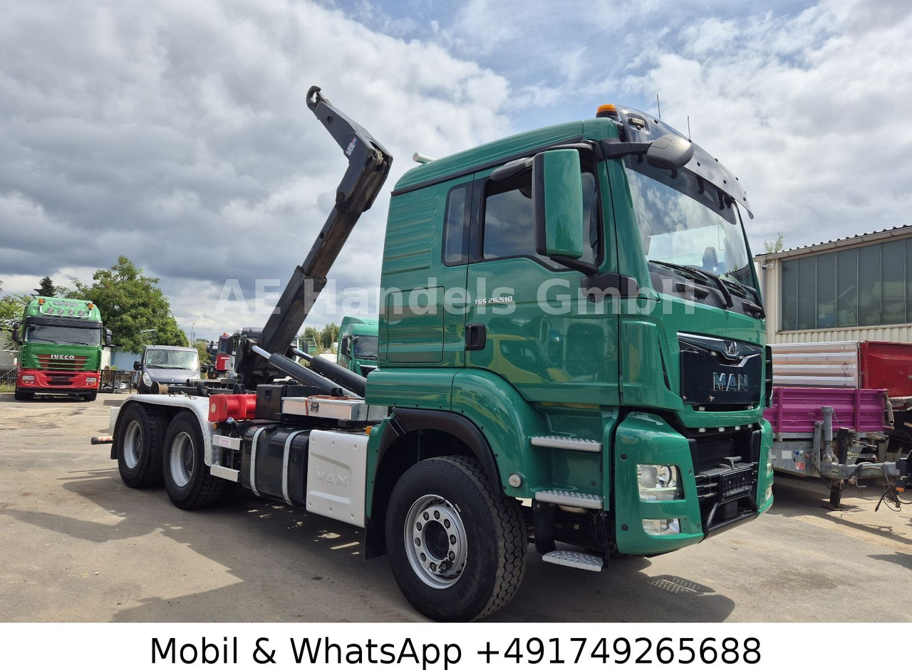 MAN TGS 26.510 XLX BL 6x4 *Retarder/VDL/AP/ACC/LDW - Hook lift truck, Crane truck: picture 1 MAN TGS 26.510 XLX BL 6x4 *Retarder/VDL/AP/ACC/LDW - Hook lift truck, Crane truck: picture 1