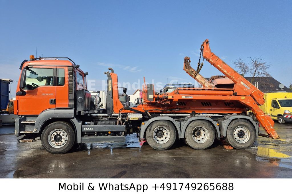 MAN TGS 35.480 M BL 8x4 *Intarder/Palfinger-T26 MAN TGS 35.480 M BL 8x4 *Intarder/Palfinger-T26 - Hook lift truck: picture 2 MAN TGS 35.480 M BL 8x4 *Intarder/Palfinger-T26 MAN TGS 35.480 M BL 8x4 *Intarder/Palfinger-T26 - Hook lift truck: picture 2