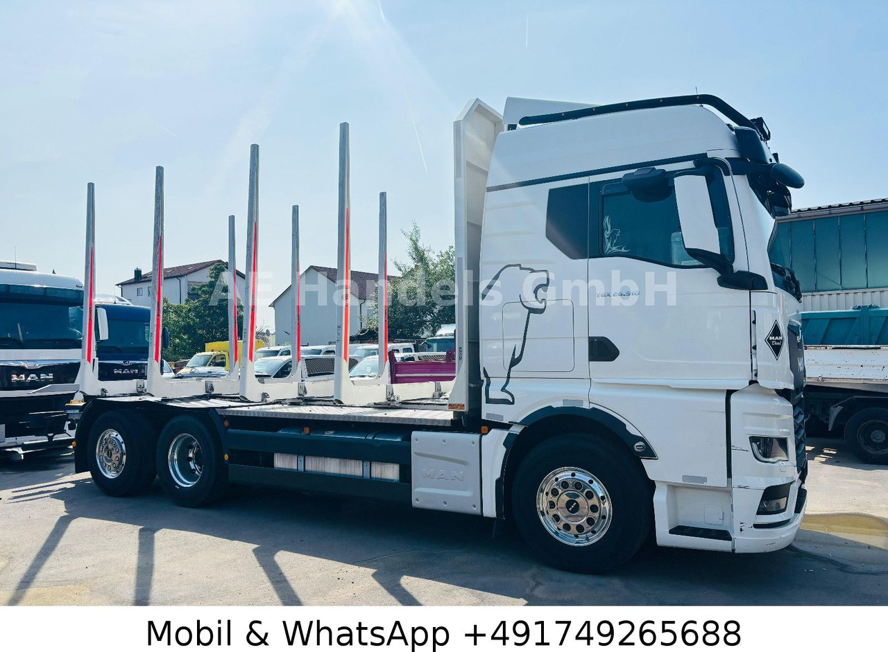 MAN TGX 26.510 GM LL 6x2 *Retarder/3.Lenk/Standklima - Timber truck: picture 2 MAN TGX 26.510 GM LL 6x2 *Retarder/3.Lenk/Standklima - Timber truck: picture 2