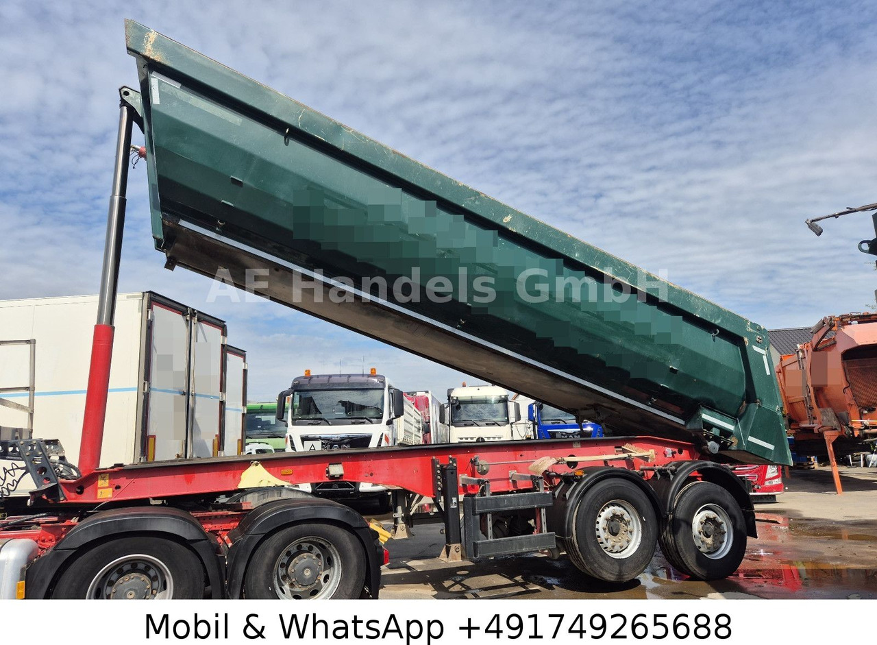 Tipper semi-trailer Meiller KISA 2 Stahl *24m³/1.Lift/Rollplane/Podest: picture 6
