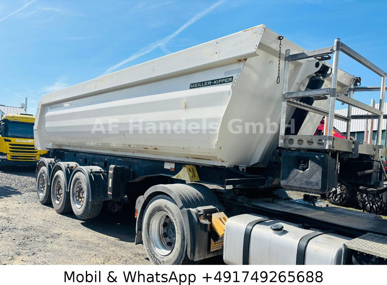 Meiller KISA 3 Stahl *24m³/1.Liftachse/Podest/Smartbord - Tipper semi-trailer: picture 1 Meiller KISA 3 Stahl *24m³/1.Liftachse/Podest/Smartbord - Tipper semi-trailer: picture 1