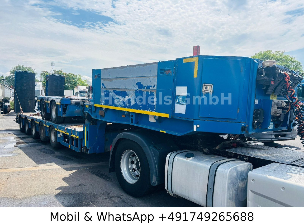 Meusburger MTS-5 *Dolly/Hydr.Rampen/Bagger-Stiel-Mulde - Low loader semi-trailer: picture 1 Meusburger MTS-5 *Dolly/Hydr.Rampen/Bagger-Stiel-Mulde - Low loader semi-trailer: picture 1