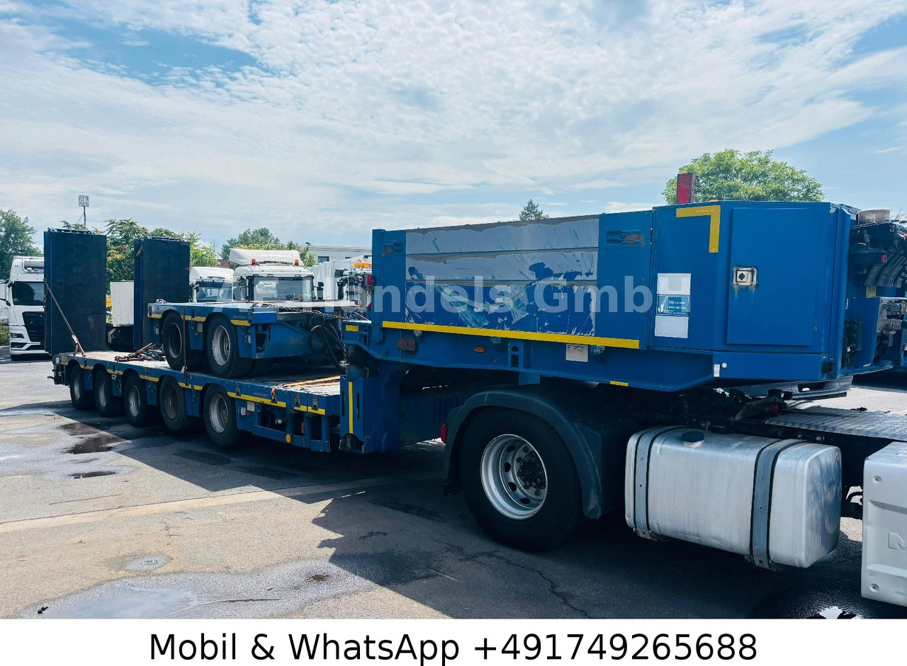 Meusburger MTS-5 *Dolly/Hydr.Rampen/Bagger-Stiel-Mulde - Low loader semi-trailer: picture 2 Meusburger MTS-5 *Dolly/Hydr.Rampen/Bagger-Stiel-Mulde - Low loader semi-trailer: picture 2