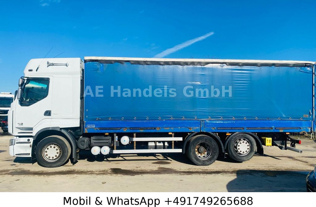 Renault Premium 460 LL *EEV / 3.Lenk+Lift / AHK / Klima - Curtainsider truck: picture 2 Renault Premium 460 LL *EEV / 3.Lenk+Lift / AHK / Klima - Curtainsider truck: picture 2
