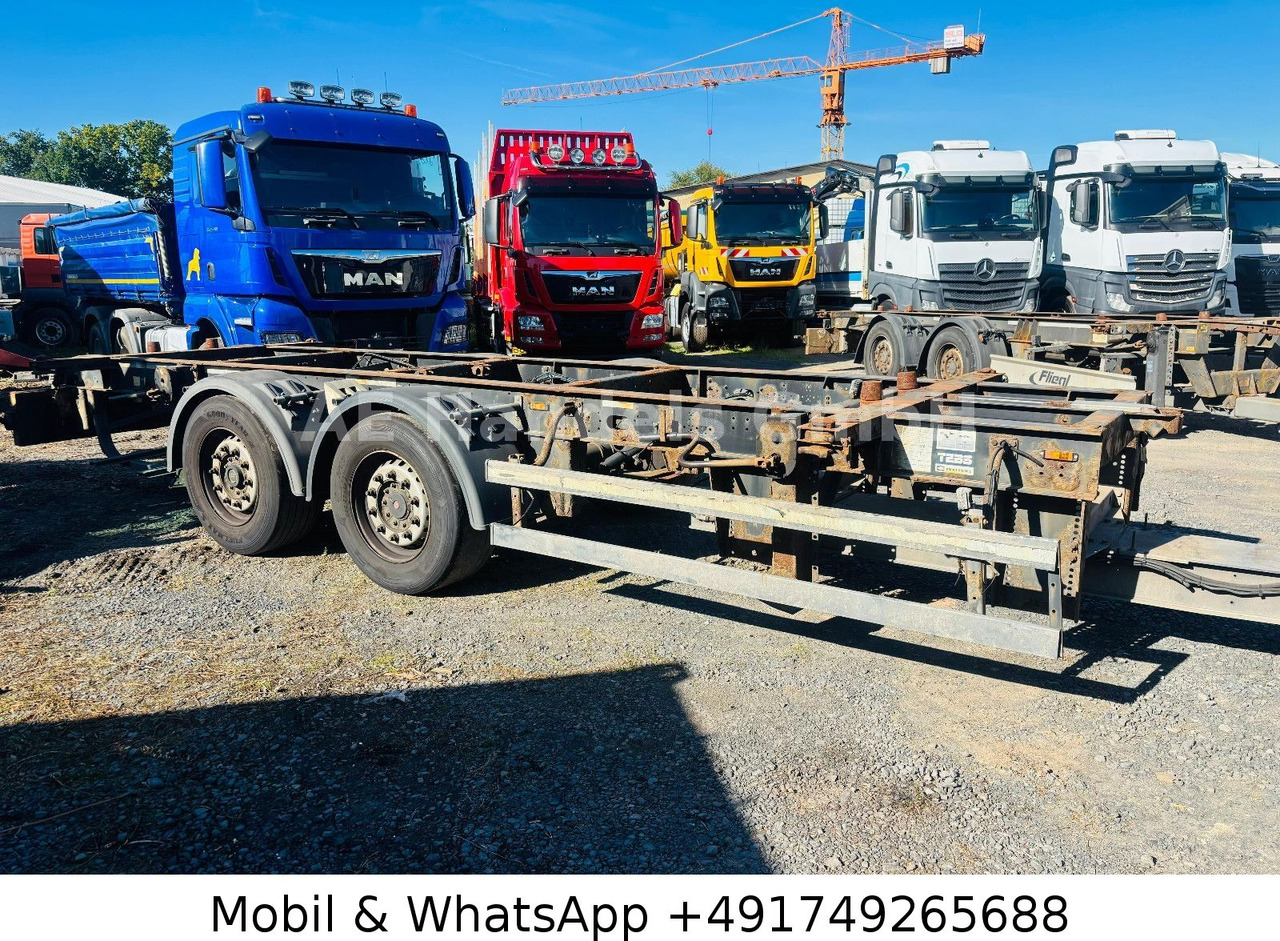 Schmitz Cargobull ZWF 18/L Tandem BDF Tiefgekoppelt*Scheibenbremse - Container transporter/ Swap body trailer: picture 2 Schmitz Cargobull ZWF 18/L Tandem BDF Tiefgekoppelt*Scheibenbremse - Container transporter/ Swap body trailer: picture 2