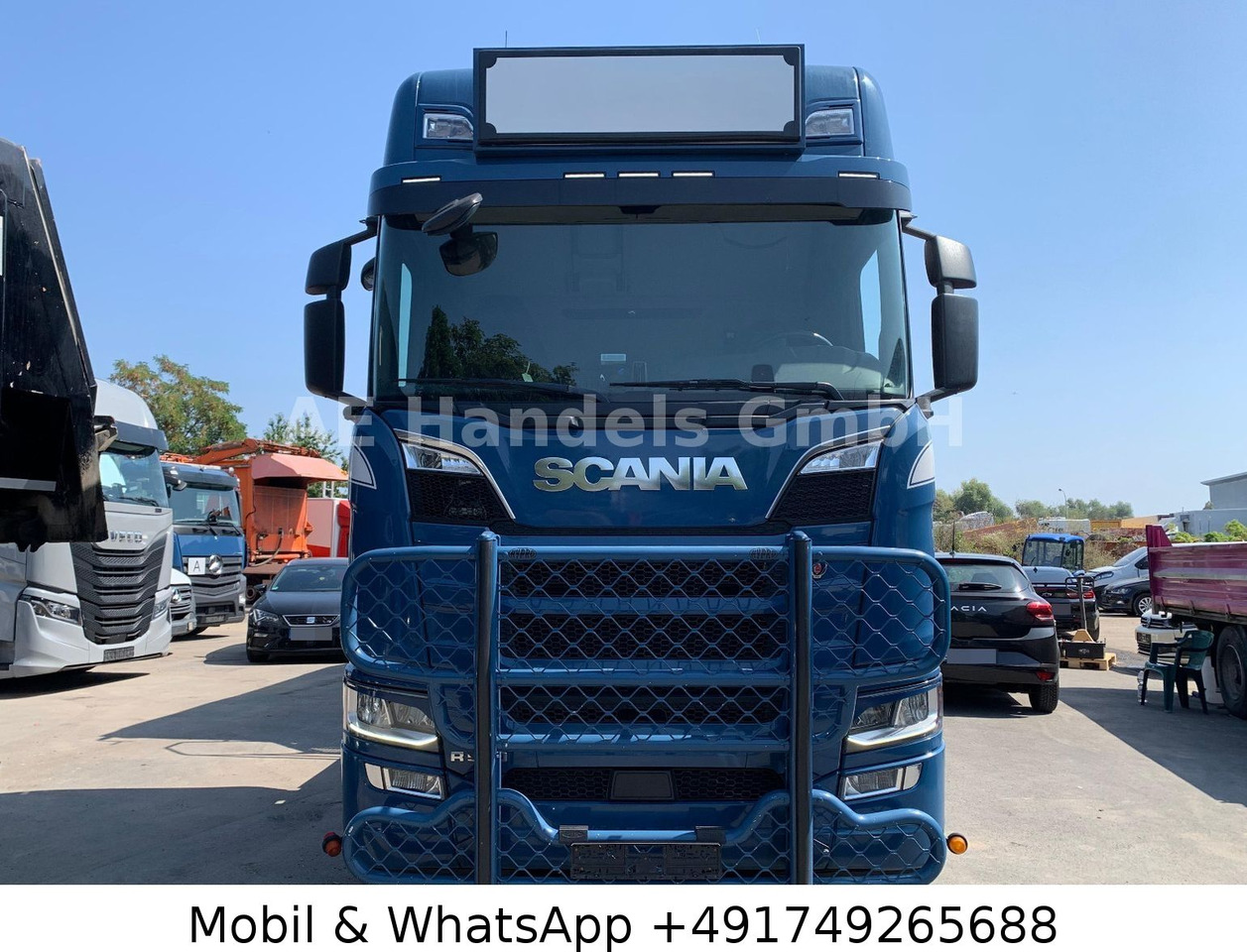 Tractor unit Scania R580 V8 HighLine 6x2*Retarder/Hydr/66To/Lift/ACC: picture 6 Tractor unit Scania R580 V8 HighLine 6x2*Retarder/Hydr/66To/Lift/ACC: picture 6