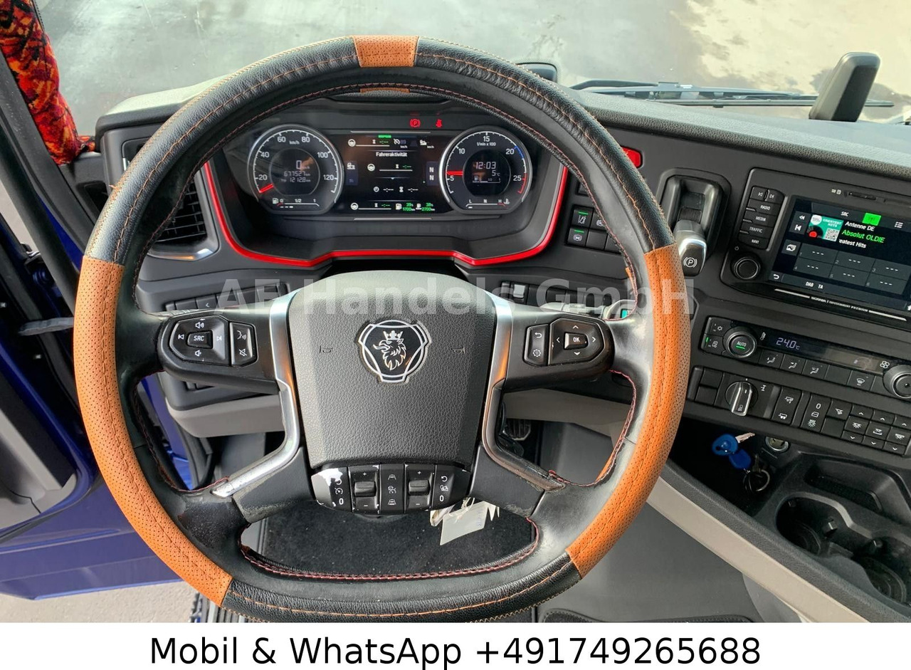 Tractor unit Scania S520 V8 HighLine LL *Retarder/2xTank/Alcoa/Leder: picture 18