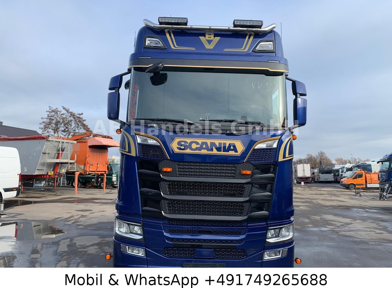 Tractor unit Scania S520 V8 HighLine LL *Retarder/2xTank/Alcoa/Leder: picture 8