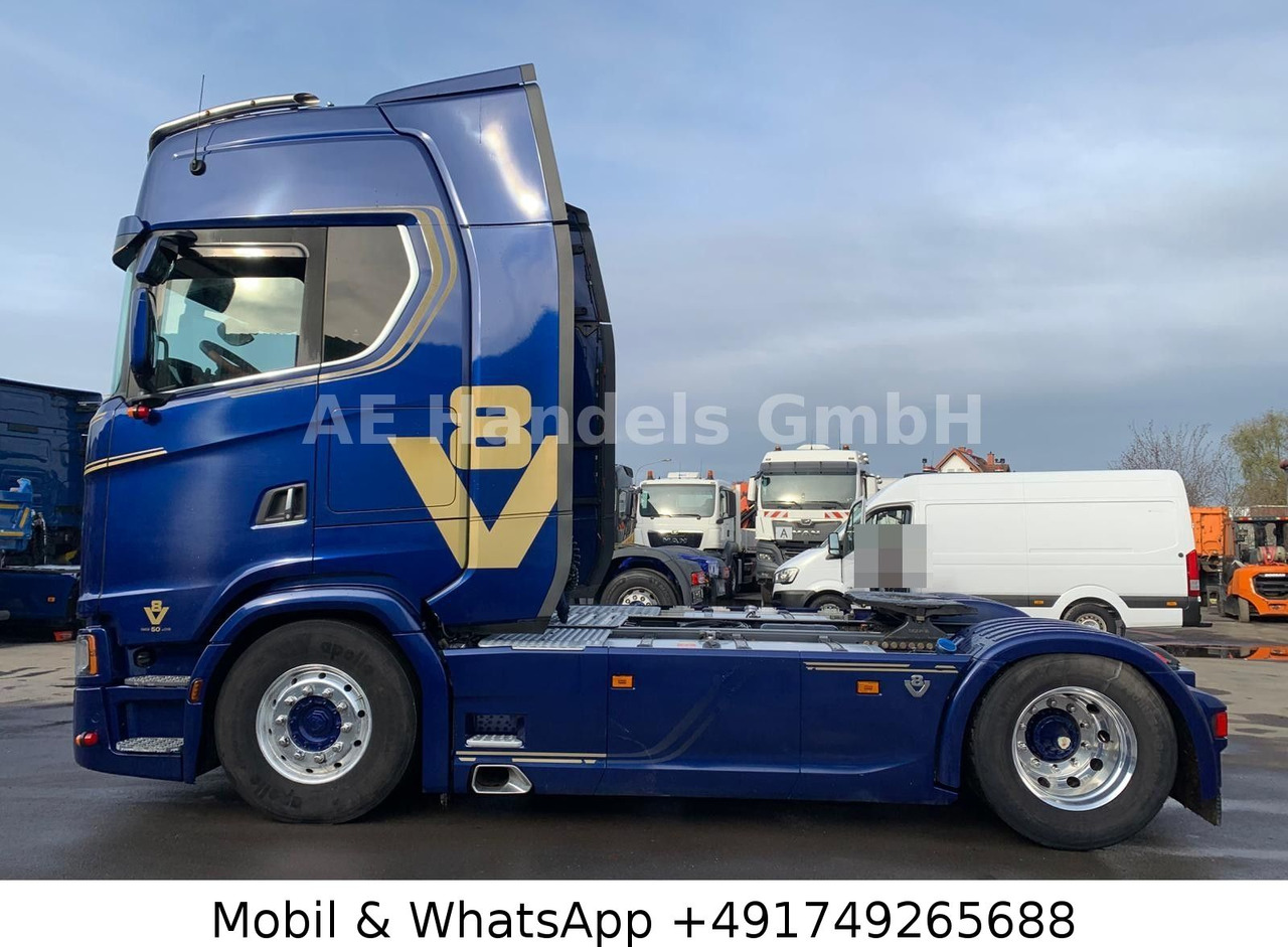 Tractor unit Scania S520 V8 HighLine LL *Retarder/2xTank/Alcoa/Leder: picture 6