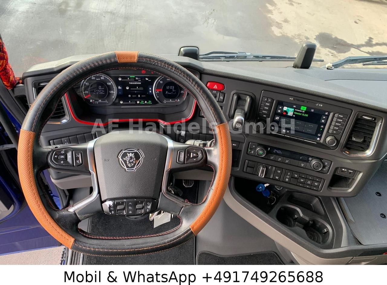 Tractor unit Scania S520 V8 HighLine LL *Retarder/2xTank/Alcoa/Leder: picture 19