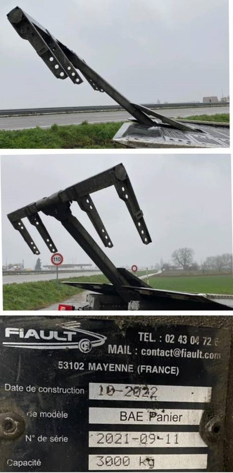 Tow truck Iveco S WAY480 /FIAULT PF60 +GRUE HMF endommagée: picture 13