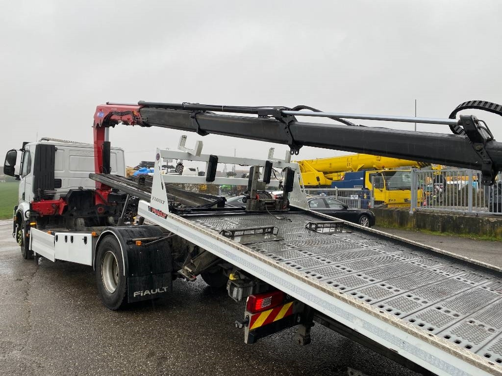 Tow truck Iveco S WAY480 /FIAULT PF60 +GRUE HMF endommagée: picture 24