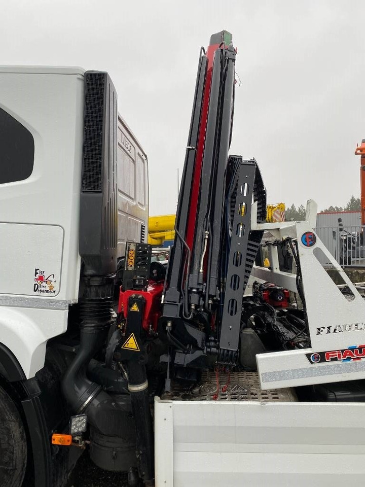 Tow truck Iveco S WAY480 /FIAULT PF60 +GRUE HMF endommagée: picture 50