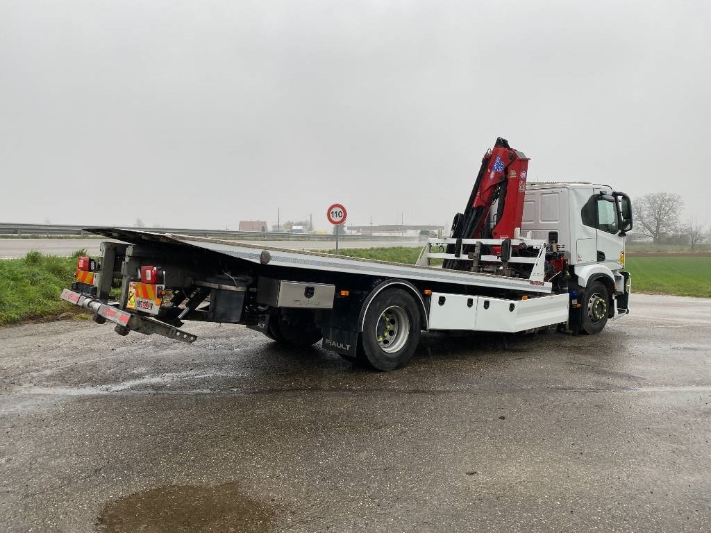 Iveco S WAY480 /FIAULT PF60 +GRUE HMF endommagée - Autotransporter truck: picture 5 Iveco S WAY480 /FIAULT PF60 +GRUE HMF endommagée - Autotransporter truck: picture 5