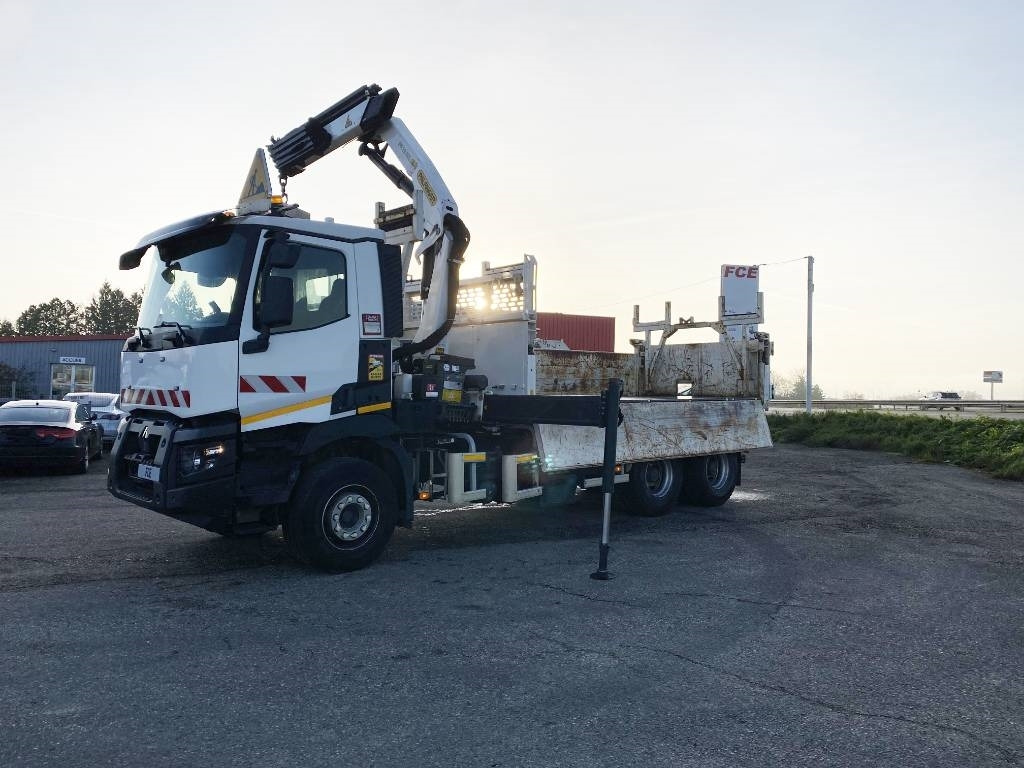 Renault C430 Dti11-Palfinger PK19.001/Tri-Benne endommagé - Tipper: picture 3 Renault C430 Dti11-Palfinger PK19.001/Tri-Benne endommagé - Tipper: picture 3