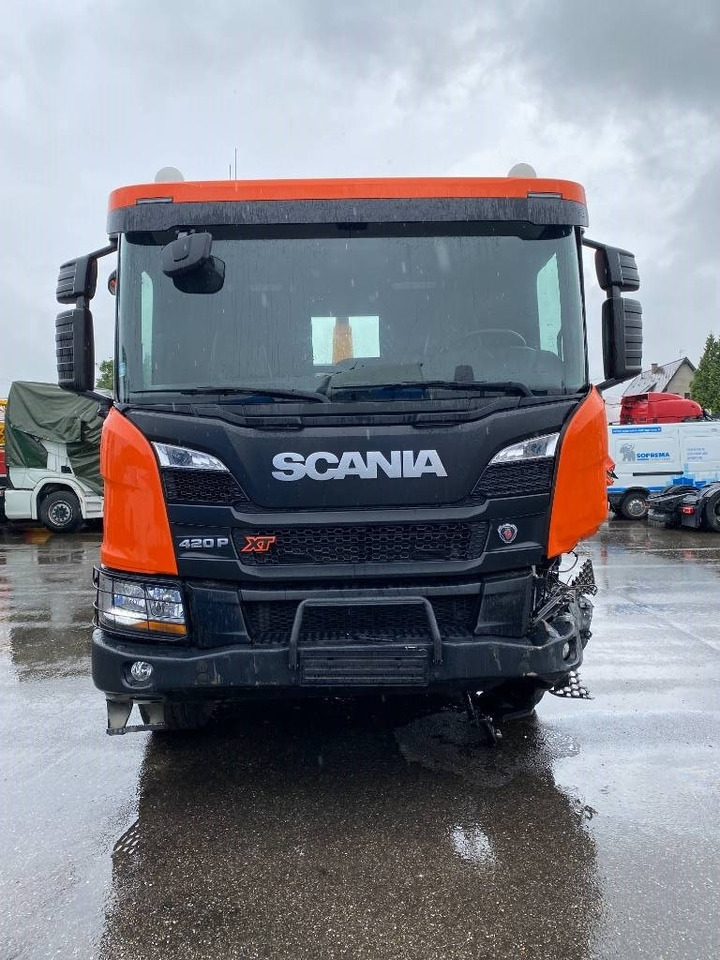 Scania P420 XT-3Pedales / PALFINGER PTH20SLD5 endommagé - Hook lift truck: picture 3 Scania P420 XT-3Pedales / PALFINGER PTH20SLD5 endommagé - Hook lift truck: picture 3