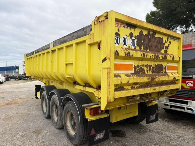 FRUEHAUF TRAILOR BENNE TP ACIER 3 ESSIEUX - Tipper semi-trailer: picture 2 FRUEHAUF TRAILOR BENNE TP ACIER 3 ESSIEUX - Tipper semi-trailer: picture 2