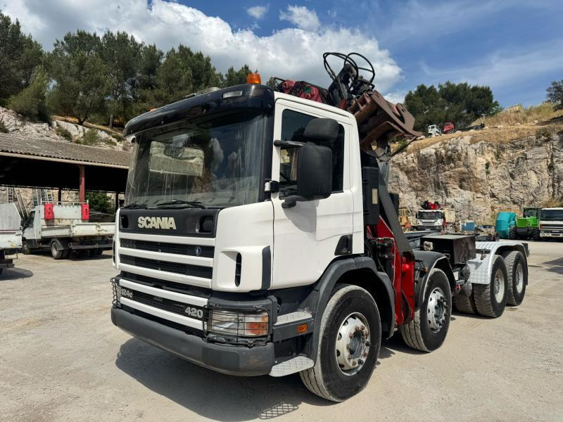 Scania C 124 420 - Hook lift truck: picture 1 Scania C 124 420 - Hook lift truck: picture 1