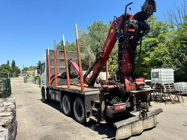 Scania R 650 - Timber truck, Crane truck: picture 4 Scania R 650 - Timber truck, Crane truck: picture 4