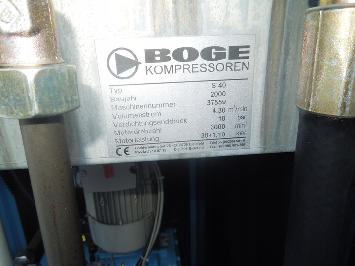 BOGE S40 - Air compressor: picture 4 BOGE S40 - Air compressor: picture 4