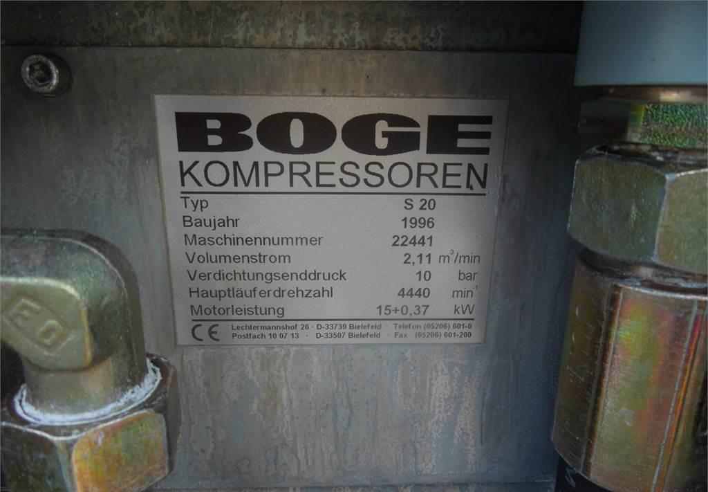 Boge SPRĘŻARKA ŚRUBOWA S20 15KW - Air compressor: picture 3 Boge SPRĘŻARKA ŚRUBOWA S20 15KW - Air compressor: picture 3