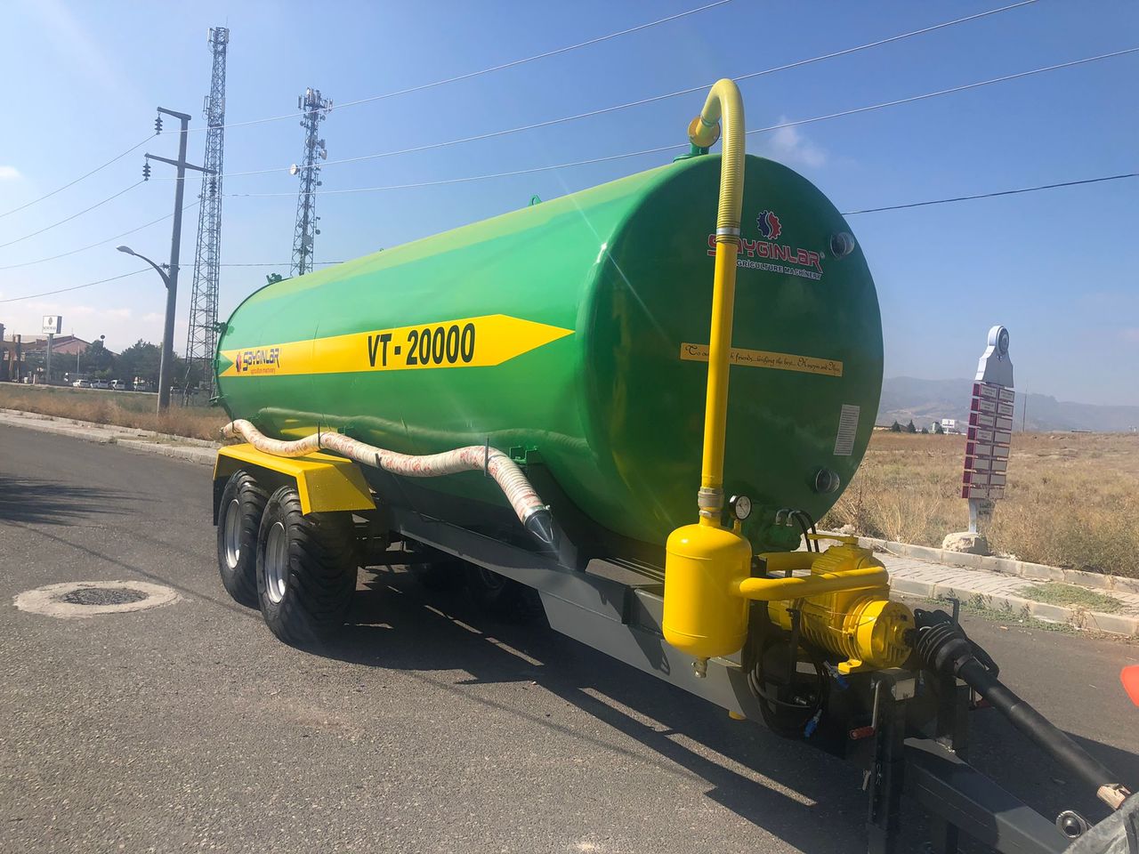 SAYGINLAR VT20000 20TON - Slurry tanker: picture 2 SAYGINLAR VT20000 20TON - Slurry tanker: picture 2