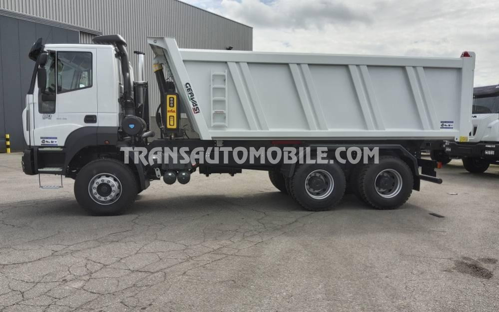 New Tipper Iveco Astra HD9 64.42 12.9L TURBO DIESEL black engine hood 4100 mm WB heavy duty chassis cab 6x4 Benne/Tipper 20m³ - EXPORT OUT EU: picture 10