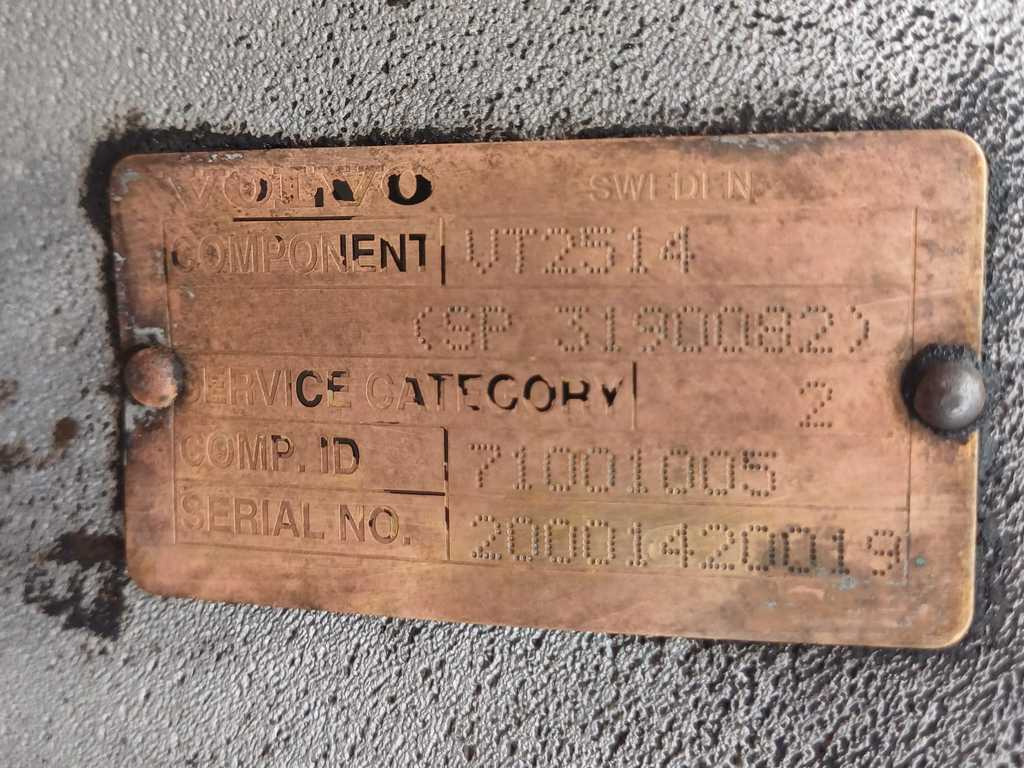 Cambio Manuale VT2514 Volvo FH12 460 - Gearbox: picture 3 Cambio Manuale VT2514 Volvo FH12 460 - Gearbox: picture 3