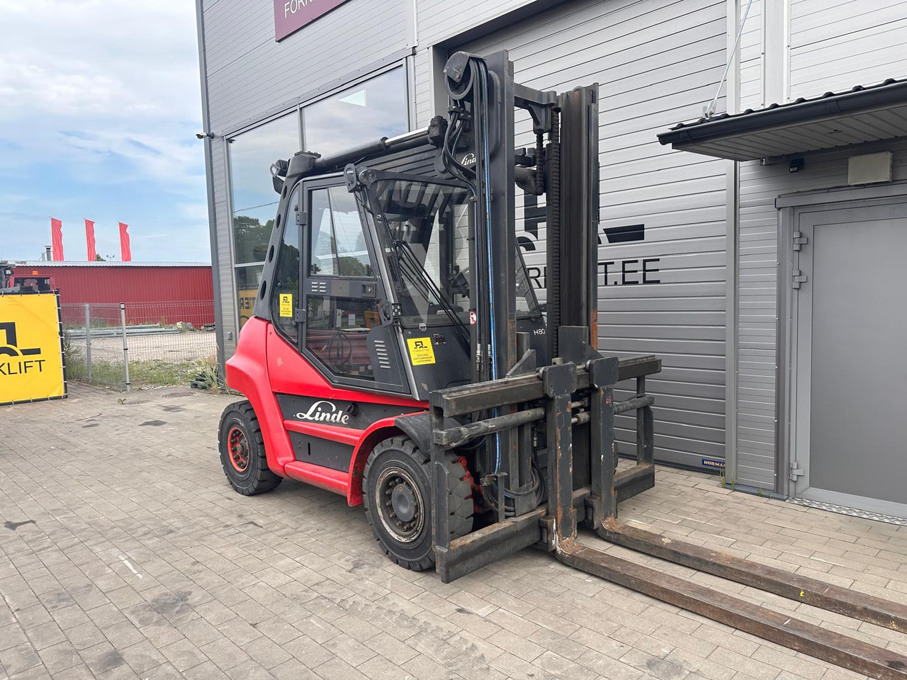 Diesel forklift Linde H80D-01: picture 6