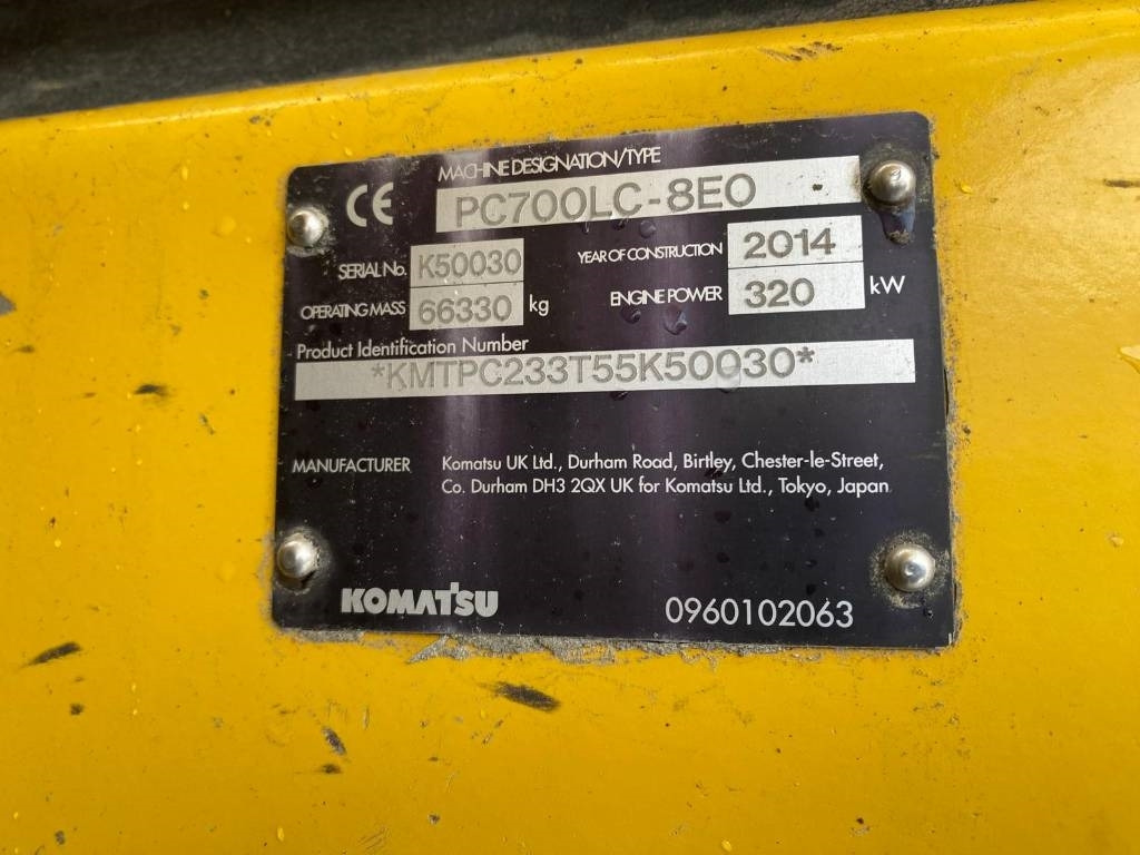 Komatsu PC 700-8EO - Crawler excavator: picture 5 Komatsu PC 700-8EO - Crawler excavator: picture 5