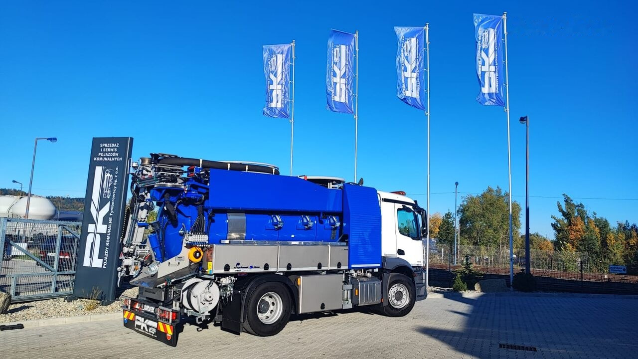 Mercedes-Benz Actros 1843 - Vacuum truck: picture 1 Mercedes-Benz Actros 1843 - Vacuum truck: picture 1
