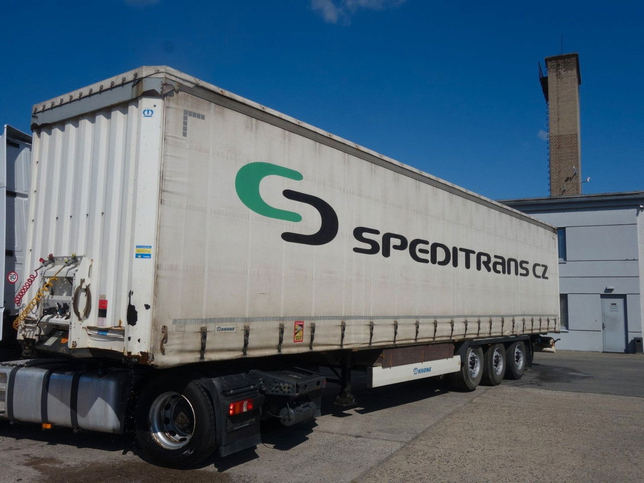 Krone SD Standard, Liftachse - Curtainsider semi-trailer: picture 1 Krone SD Standard, Liftachse - Curtainsider semi-trailer: picture 1