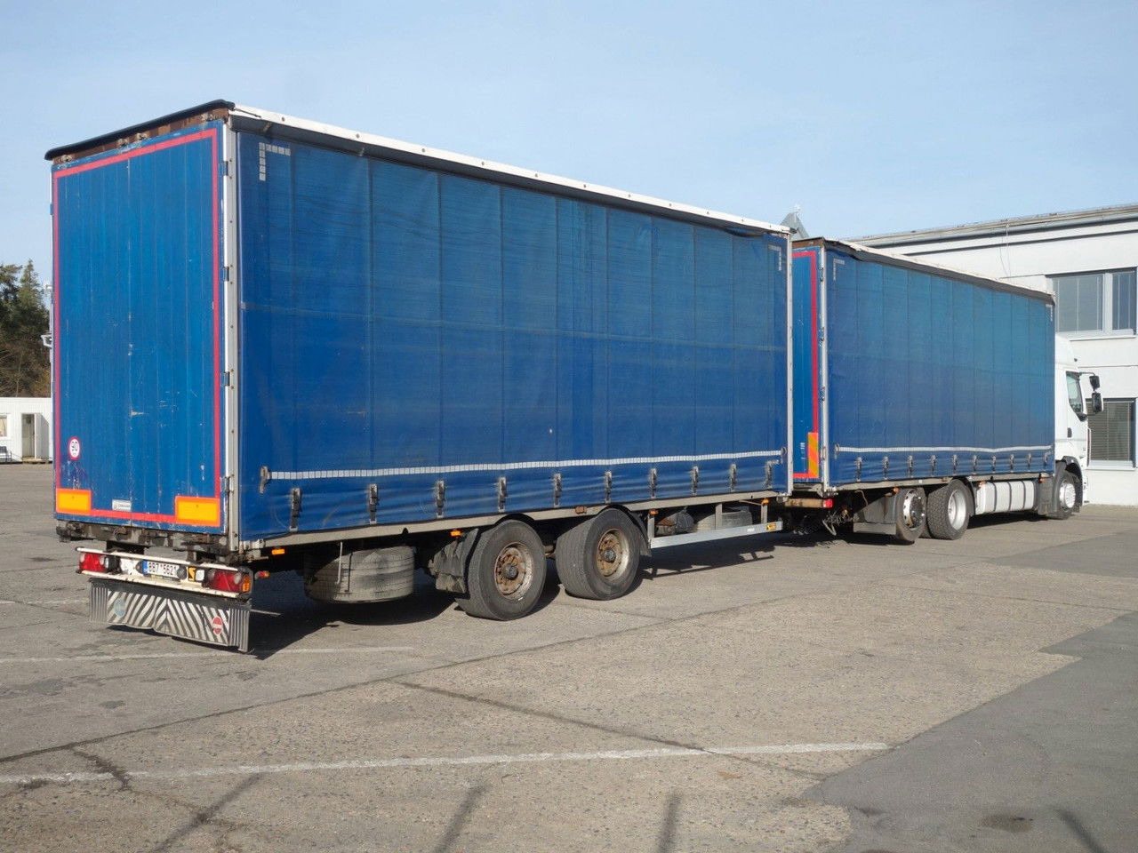 Renault Premium 460 EEV + Svan 120m3 Durchfahren - Curtainsider truck: picture 4 Renault Premium 460 EEV + Svan 120m3 Durchfahren - Curtainsider truck: picture 4
