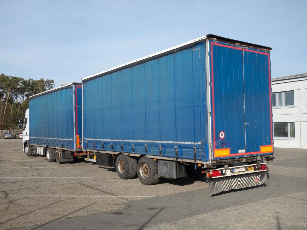 Renault Premium 460 EEV + Svan 120m3 Durchfahren - Curtainsider truck: picture 3 Renault Premium 460 EEV + Svan 120m3 Durchfahren - Curtainsider truck: picture 3